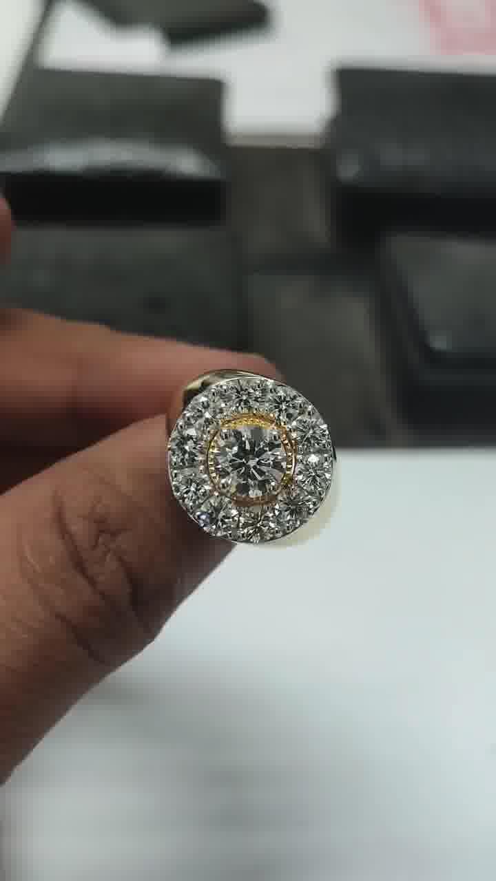 2 Carat Lab Grown Solitaire Diamond Ring - Round Cut D VVS2 ,IGI Certified 14K Solid Gold Engagement Ring – Luxury Wedding Band for Him/ Her